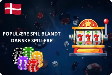 Populære spil blandt danske spillere på casino uden ROFUS